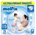 Molfix Bebek Bezi 5 Beden Junior 78 Li