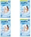 Molfix Bebek Bezi 6 Beden 62 Li 4 Paket