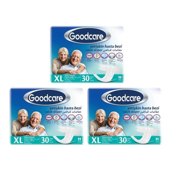 Goodcare Belbantlı Yetişkin Hasta Bezi XL 30 Lu 3 Paket