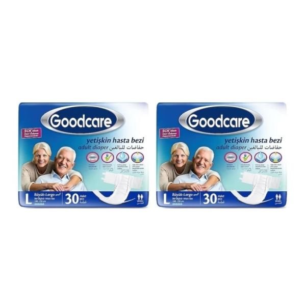 Goodcare Belbantlı Yetişkin Hasta Bezi L 30 Lu 2 Paket