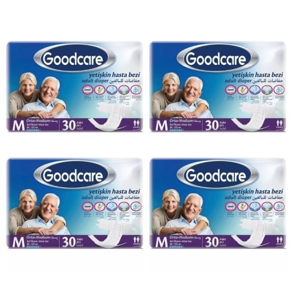 Goodcare Belbantlı Yetişkin Hasta Bezi M 30 Lu 4 Paket
