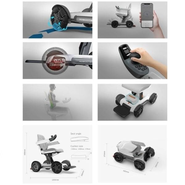 Scuba X40 Roboter Powered Wheelchair