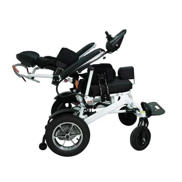 Scuba S458B Child Power Wheelchair White