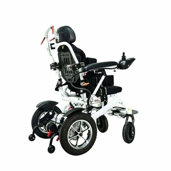 Scuba S458B Child Power Wheelchair White