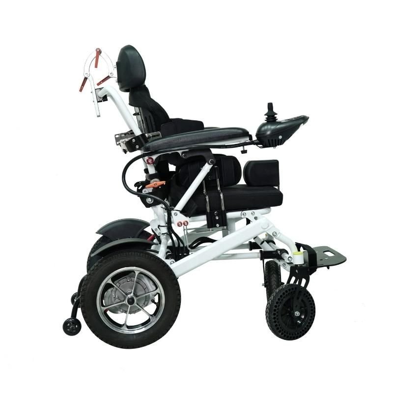 Scuba S458B Child Power Wheelchair White
