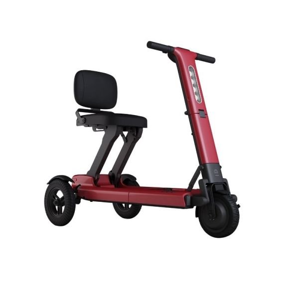 Scuba S540 Foldie Foldable Disabled Scooter Red