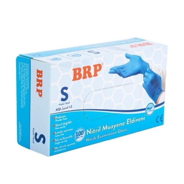 BRP Nitrile Examination Gloves 20 Boxes 2000 Pieces Small