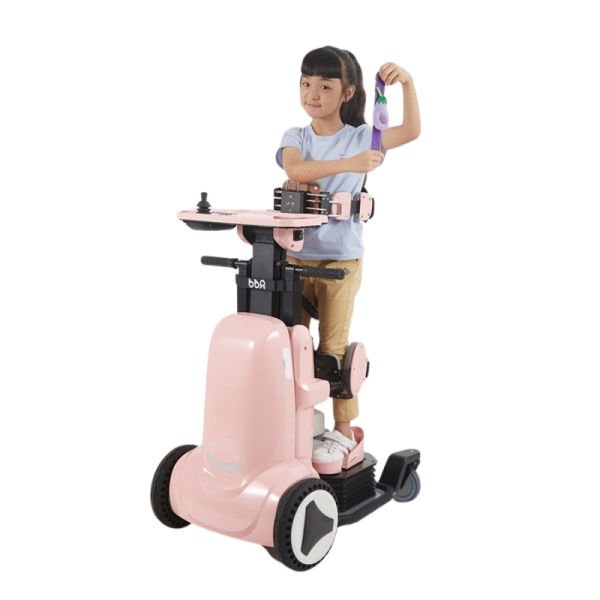 Scuba XZ-DROID P Robooter Pediatric Power Wheelchair Pink
