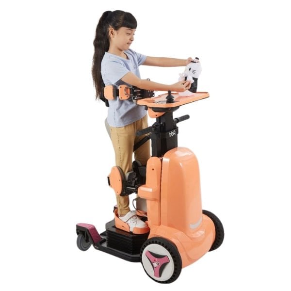 Scuba XZ-DROID P Robooter Pediatric Power Wheelchair Orange