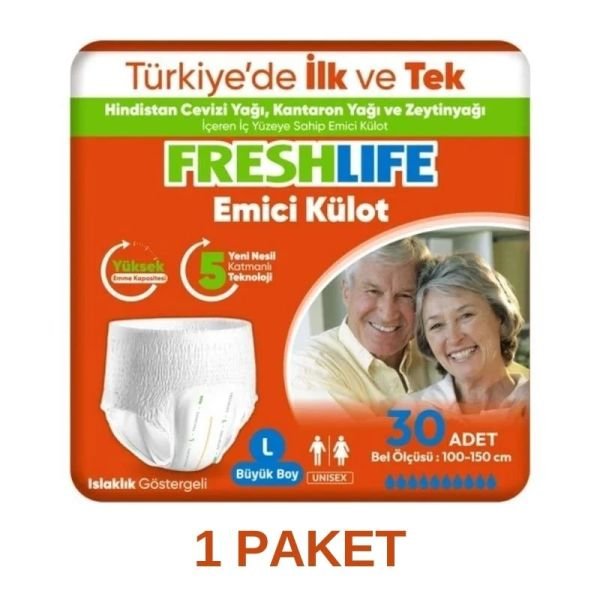 Freshlife Absorbent Panties Adult Diaper L 30 Pieces
