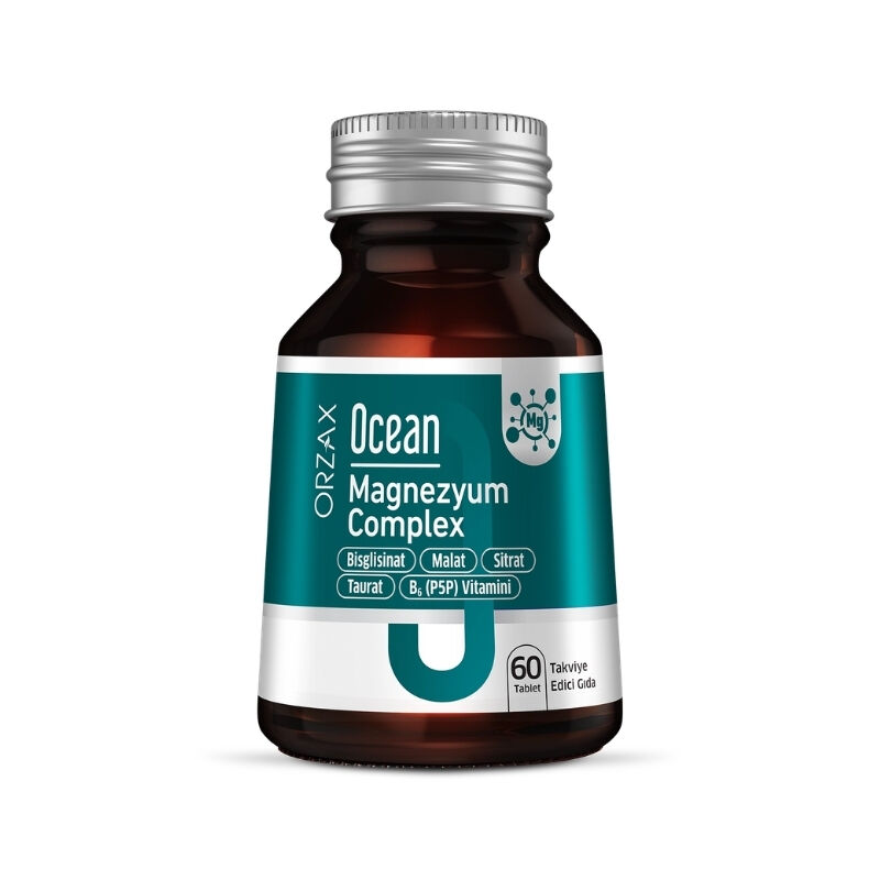 Orzax Ocean Magnezyum Complex 60 Tablet