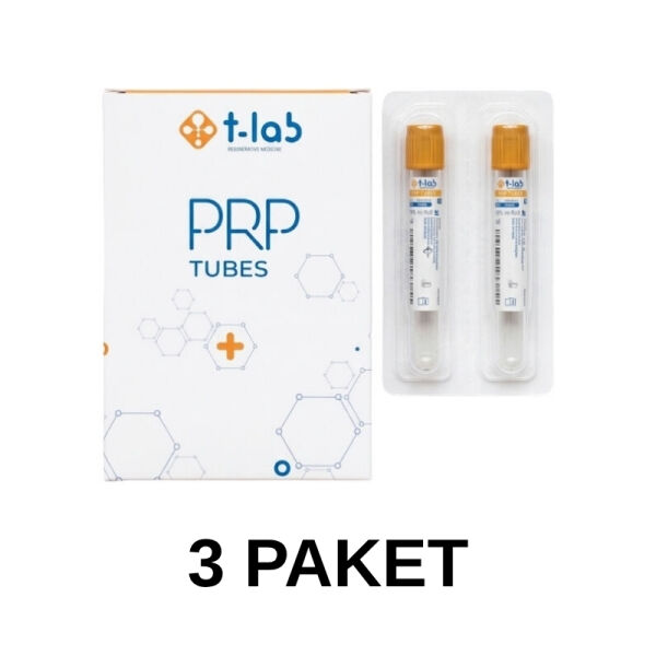 T-Lab Prp Tubes 3 Paket 6 Tüp