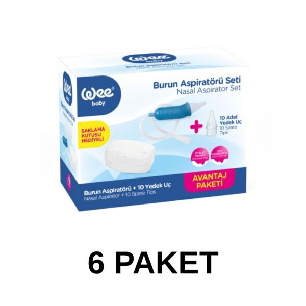 Wee Baby Bebek Burun Aspiraötör Seti 6 Paket