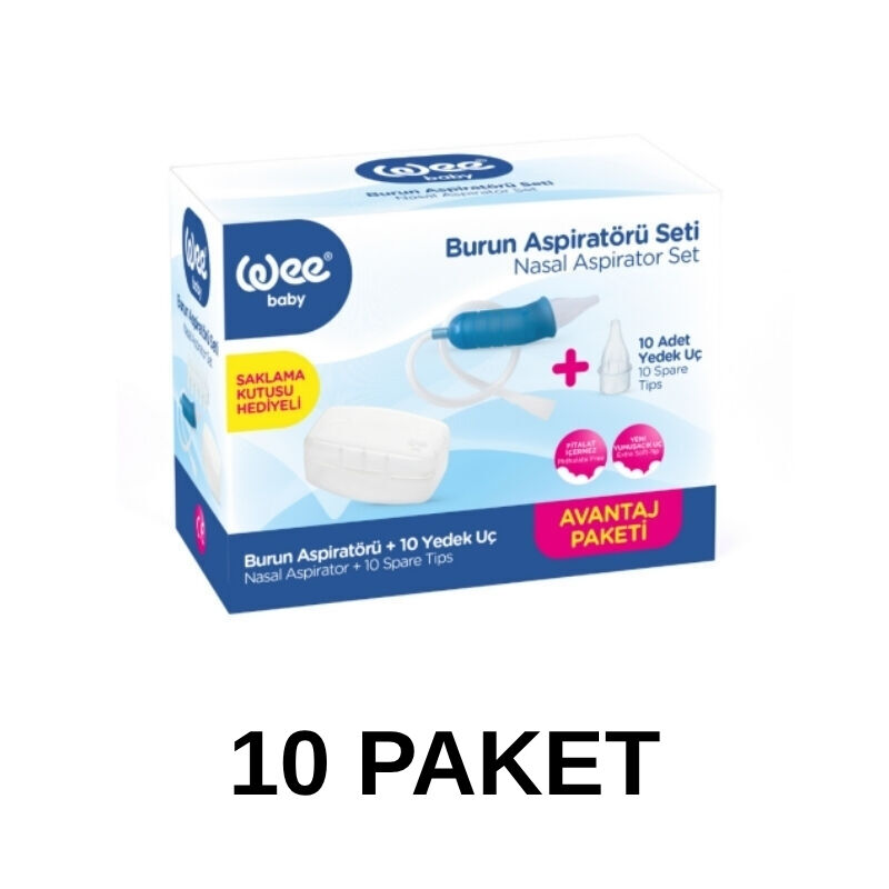 Wee Baby Bebek Burun Aspiraötör Seti 10 Paket