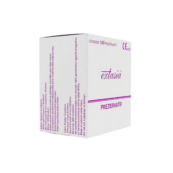 Extasia Prezervatif 100'lü Paket 2 Paket