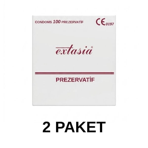 Extasia Prezervatif 100'lü Paket 2 Paket