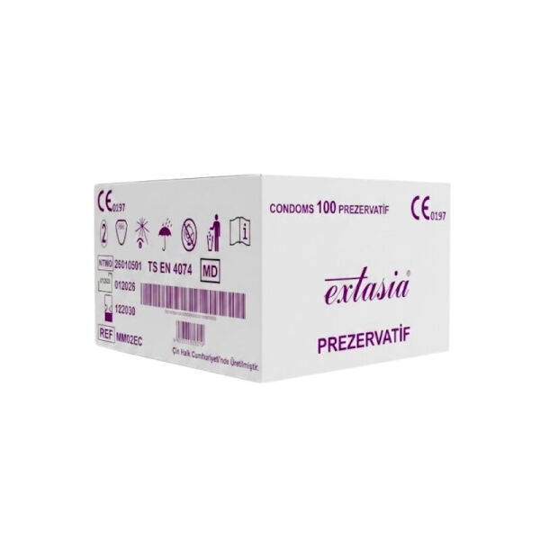 Extasia Prezervatif 100'lü Paket 2 Paket