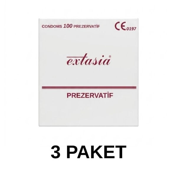 Extasia Prezervatif 100'lü 3 Paket