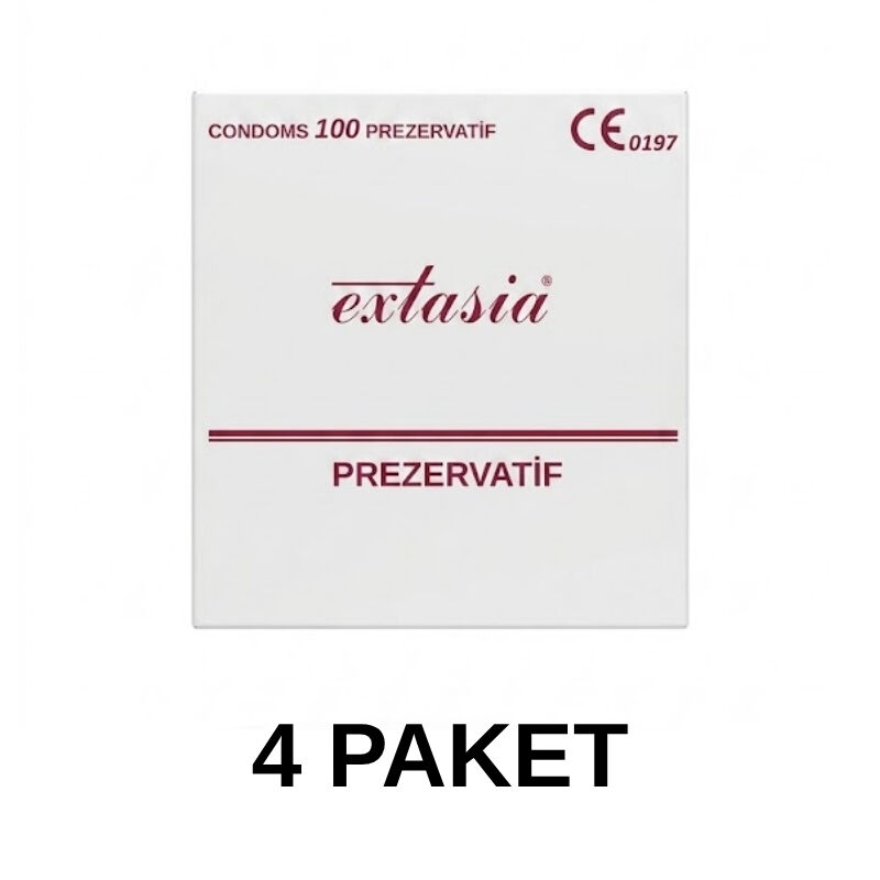 Extasia Prezervatif 100'lü 4 Paket