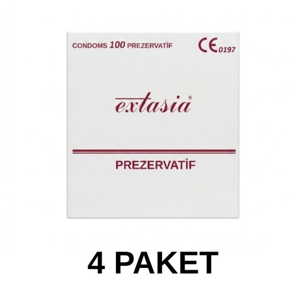 Extasia Prezervatif 100'lü 4 Paket