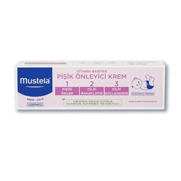 Mustela Vitamin Barrier Pişik Kremi 100ml