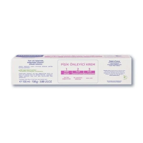 Mustela Vitamin Barrier Diaper Rash Cream 100ml