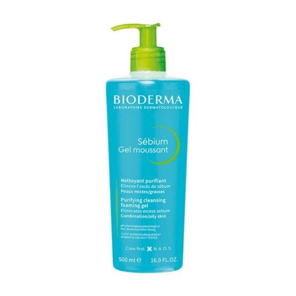 Bioderma Sebium Foaming Cilt Temizleme Jeli 500 ml