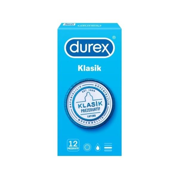 Durex Classic Condoms 12 Pack