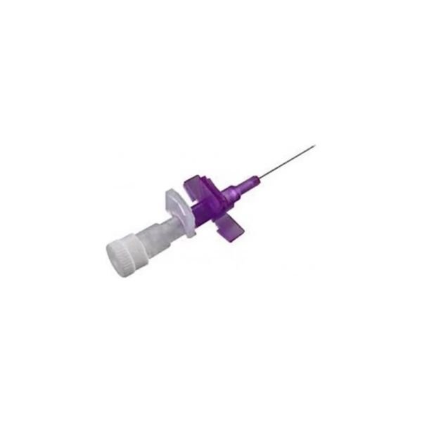 Nextech Intraket IV Cannula Valveless Winged Purple 100 Pieces