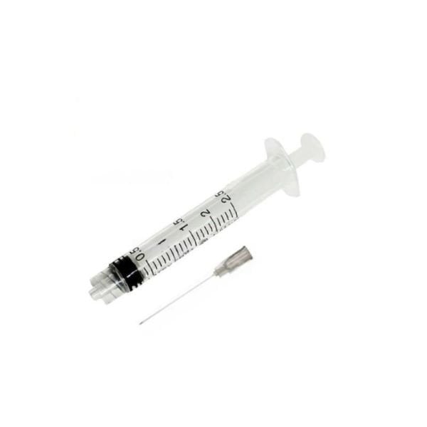 Helmed Dental Luer Slip Dental Şırınga 2.5 Ml Siyah 200 Adet