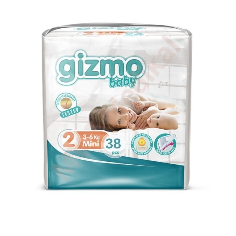 Gi̇zmo Baby Bebek Bezi̇ 2 Numara Mi̇ni̇ 38 Li