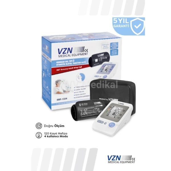 VZN DBP-1334 Kol Tipi Otomatik Dijital Tansiyon Aleti