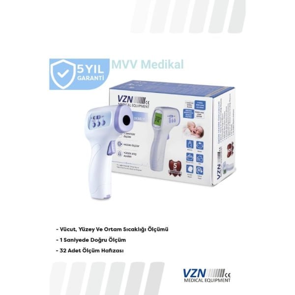 VZN F103 Dijital Temassız Uzaktan Ateş Ölçer