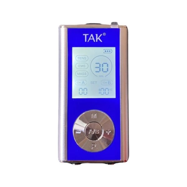 Tak 2 Channel Tens Ems Rechargeable Nerve Simulation Massage Device